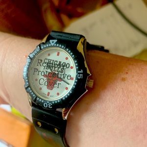 Chicago Bulls NBA Champions watch 90s Sports Illustrated issued chronograph dial